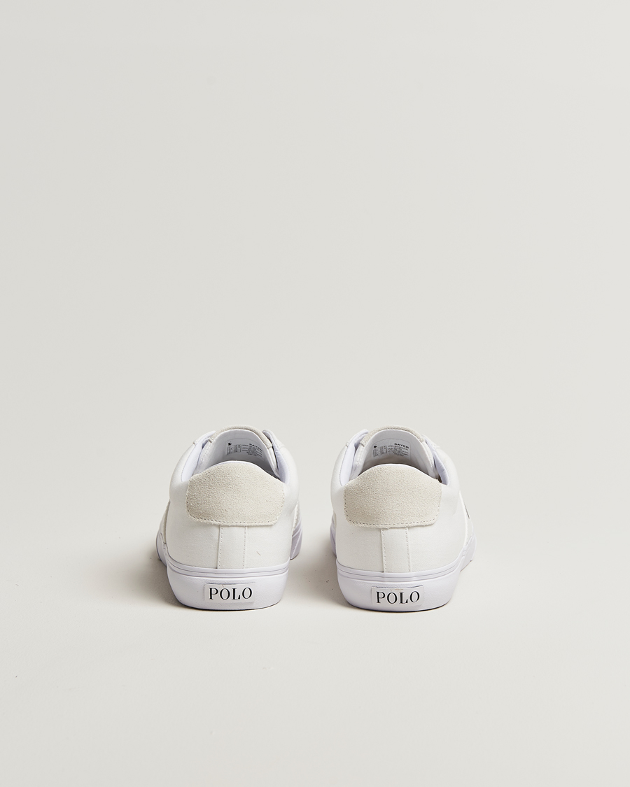 Men | Sneakers | Polo Ralph Lauren | Sayer Canvas Sneakers White/Black