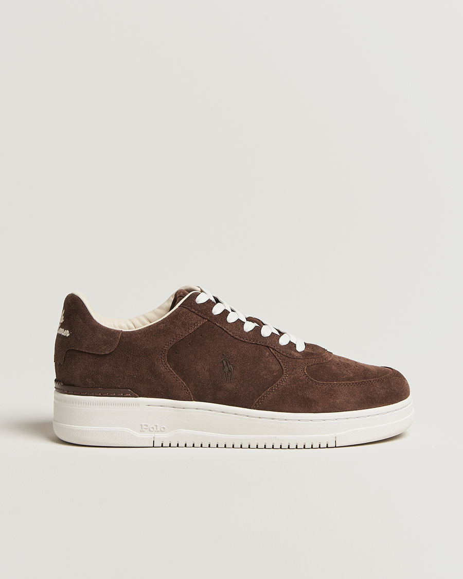 Men | Sneakers | Polo Ralph Lauren | Masters Court Sneakers Chocolate Brown