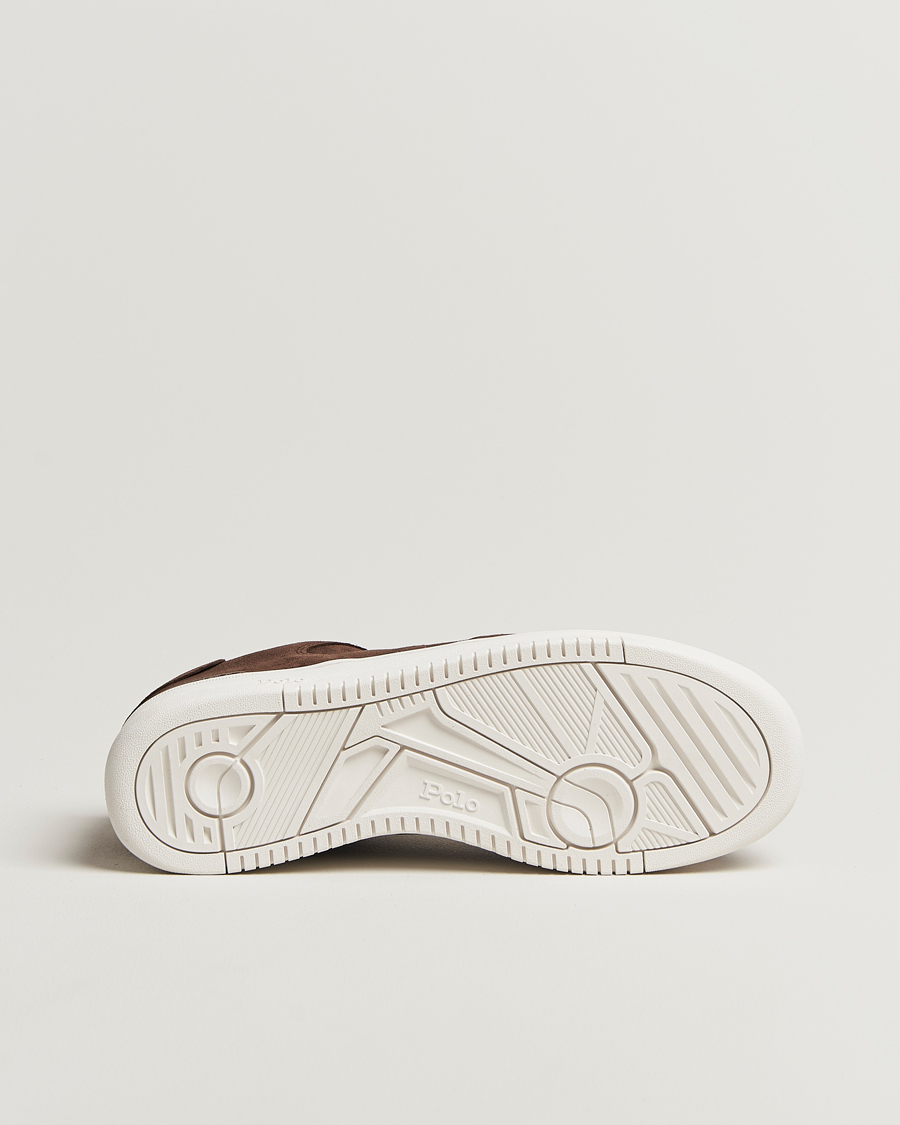 Men | Sneakers | Polo Ralph Lauren | Masters Court Sneakers Chocolate Brown