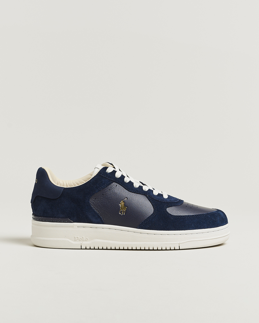 Men | Sneakers | Polo Ralph Lauren | Masters Court Sneakers Navy