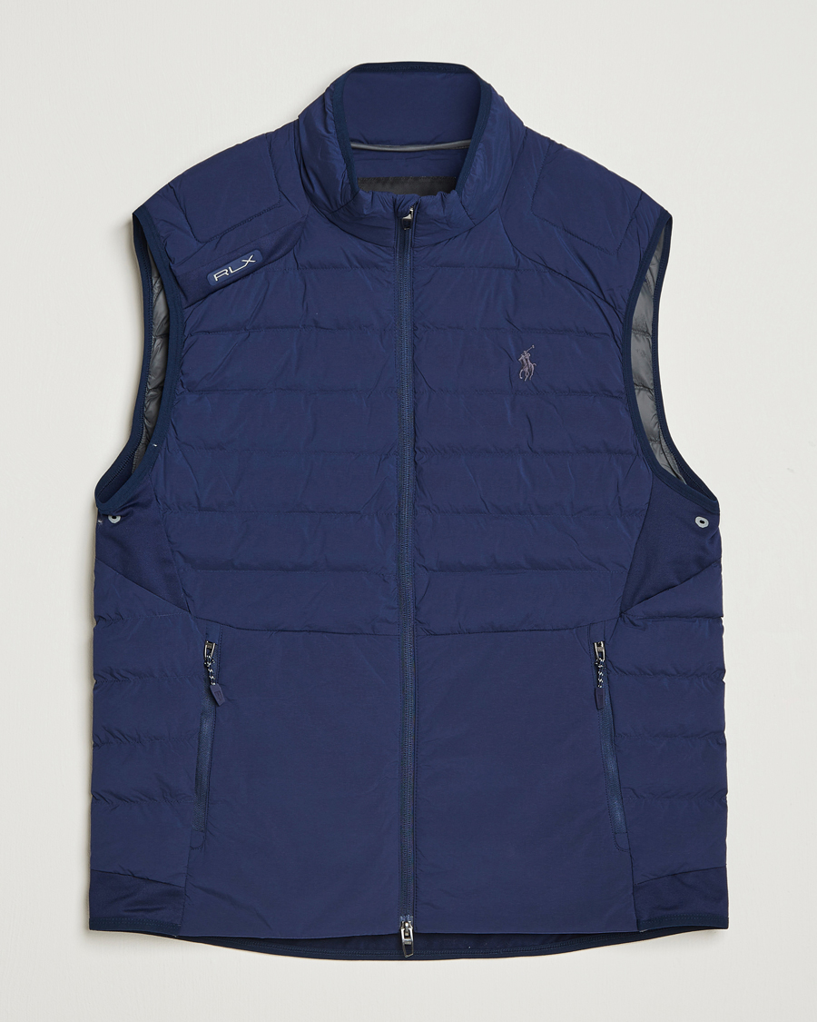 Men | Coats & Jackets | RLX Ralph Lauren | Insulated Dyed Vest Refined Navy