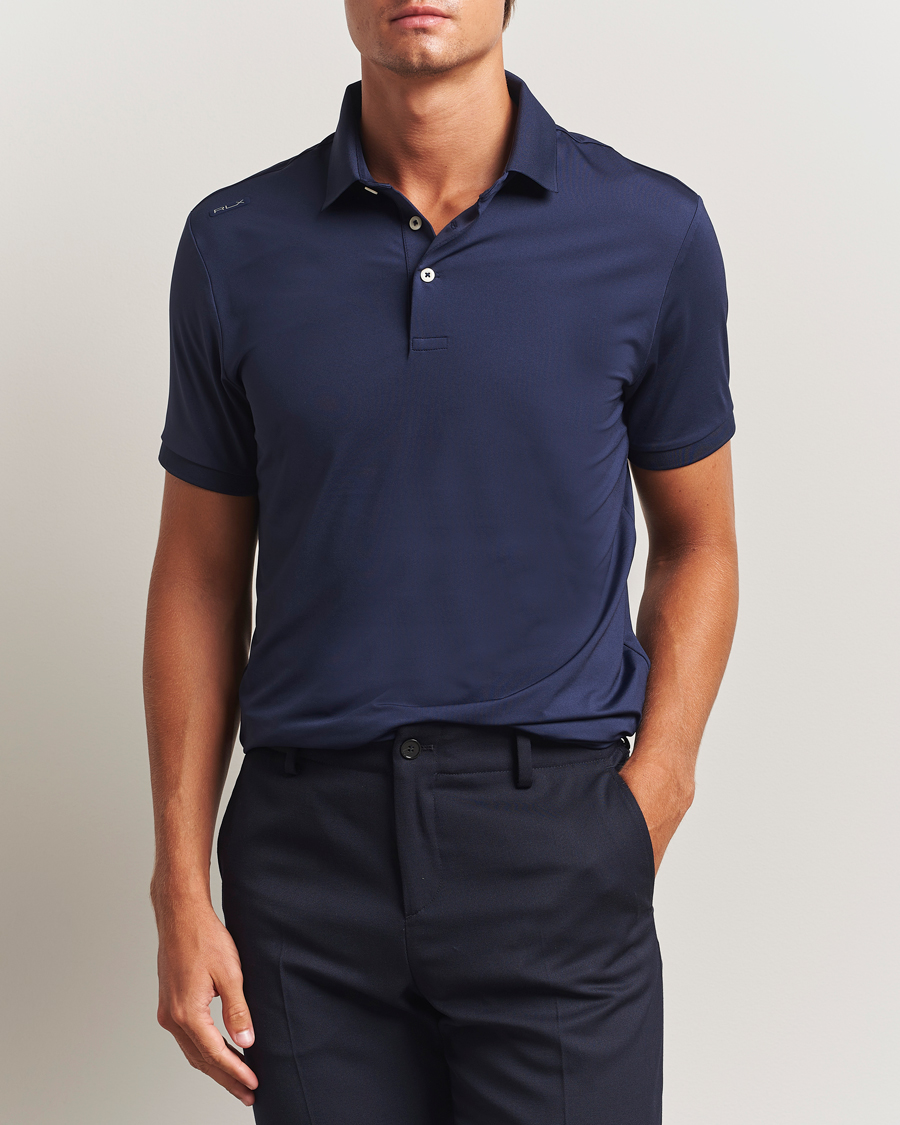 Men | Polo Shirts | RLX Ralph Lauren | Airflow Ryder Cup Polo Refined Navy