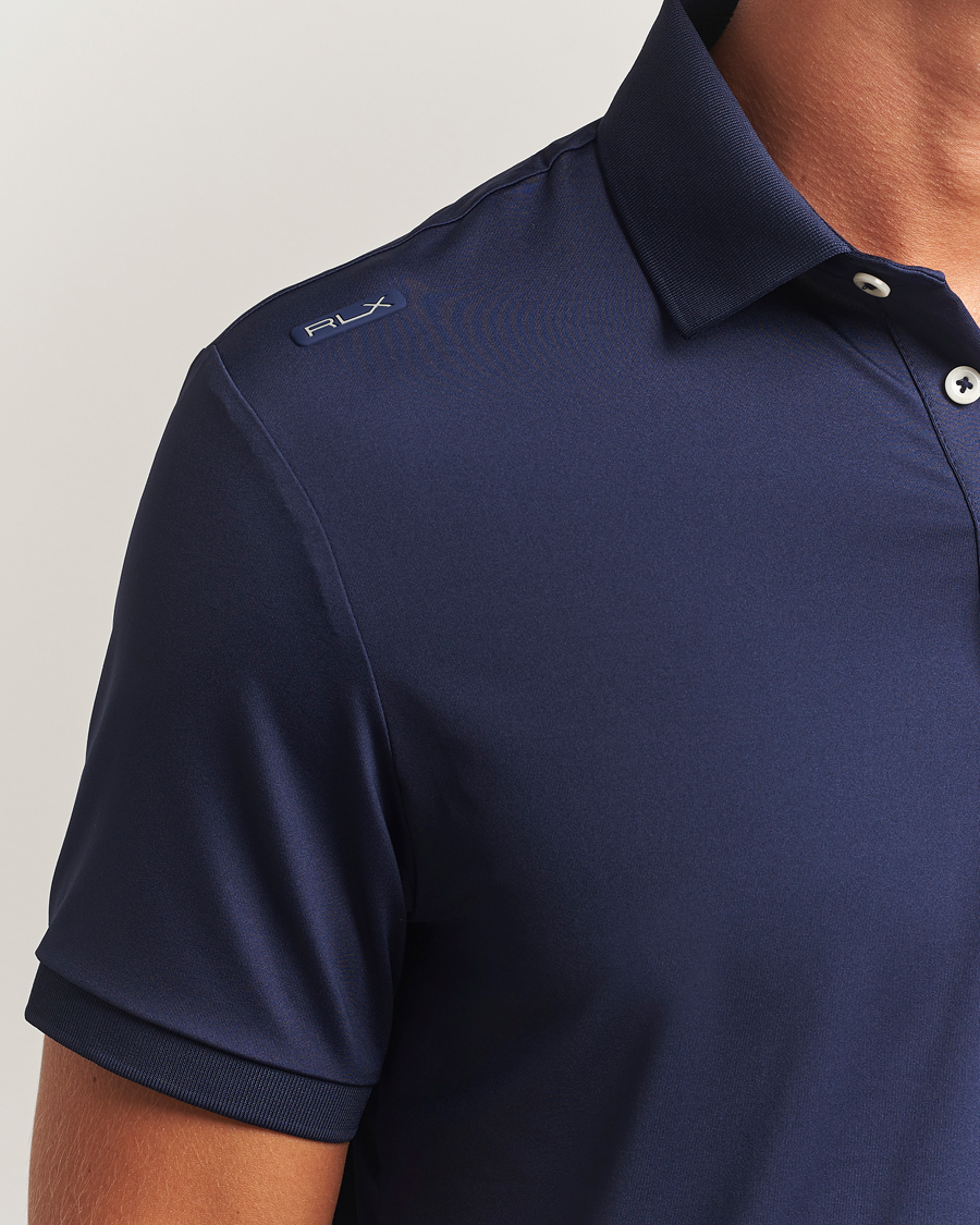 Men | Polo Shirts | RLX Ralph Lauren | Airflow Ryder Cup Polo Refined Navy