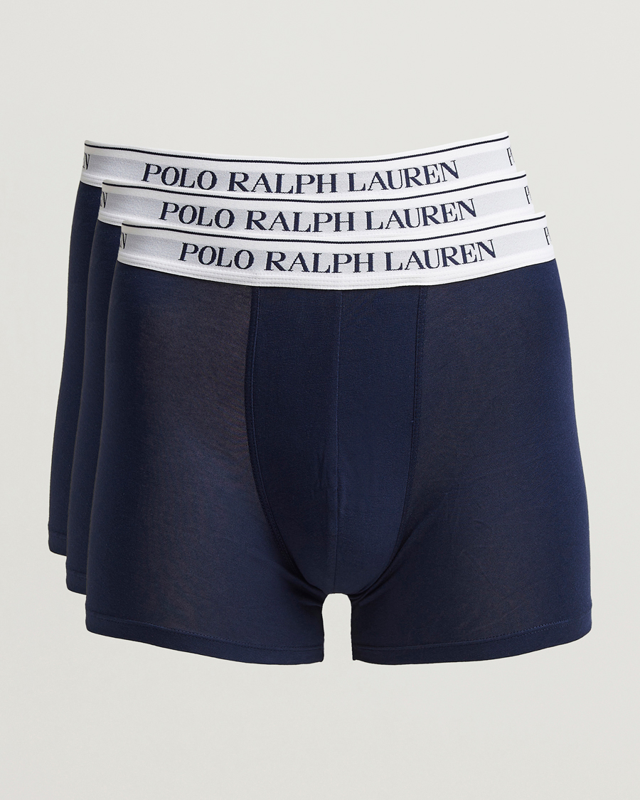 Men | Underwear & Socks | Polo Ralph Lauren | 3-Pack Boxer Brief Navy