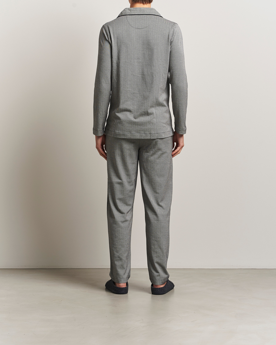 Men | Pyjamas & Robes | Polo Ralph Lauren | Cotton Lounge Set Black/Cream