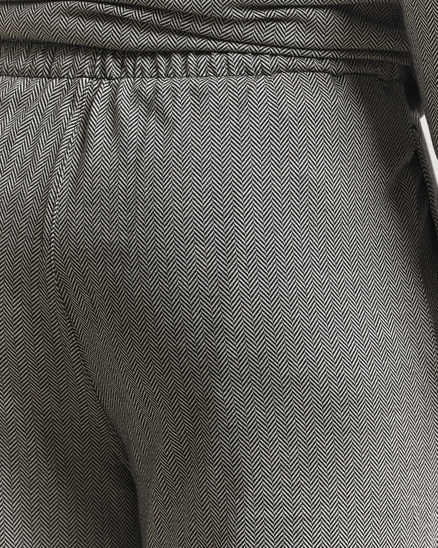 Men | Pyjamas & Robes | Polo Ralph Lauren | Cotton Lounge Set Black/Cream