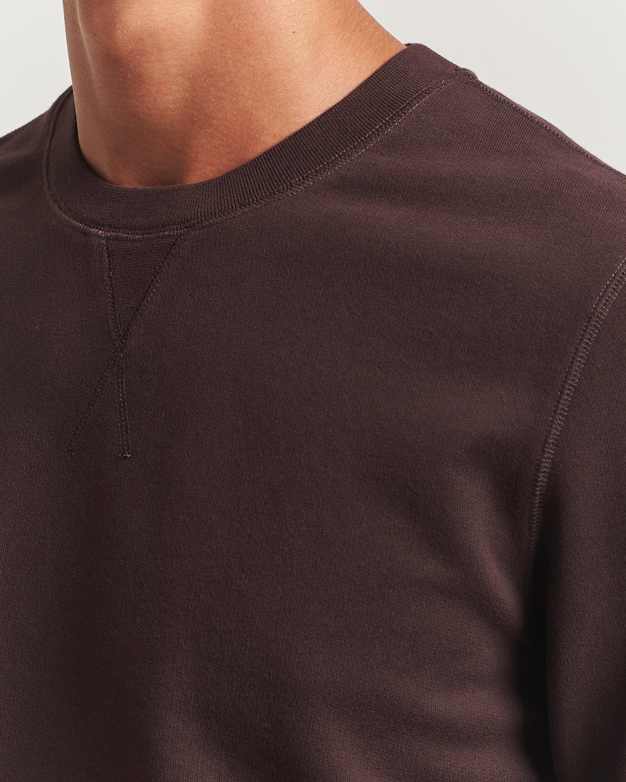 Men | Sweaters & Knitwear | Sunspel | Loopback Sweatshirt Truffle