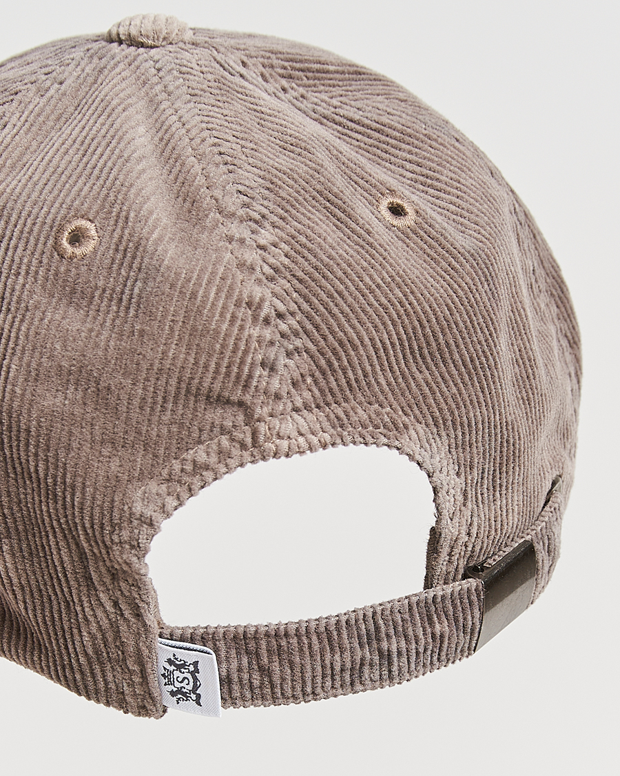 Men | Hats & Caps | Sunspel | Corduroy Cap Bark