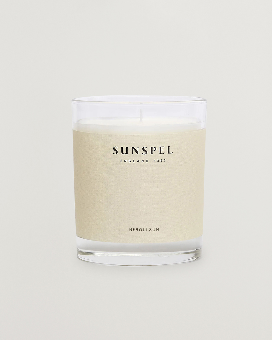 Men | Scented Candles | Sunspel | Neroli Sun Candle 185g