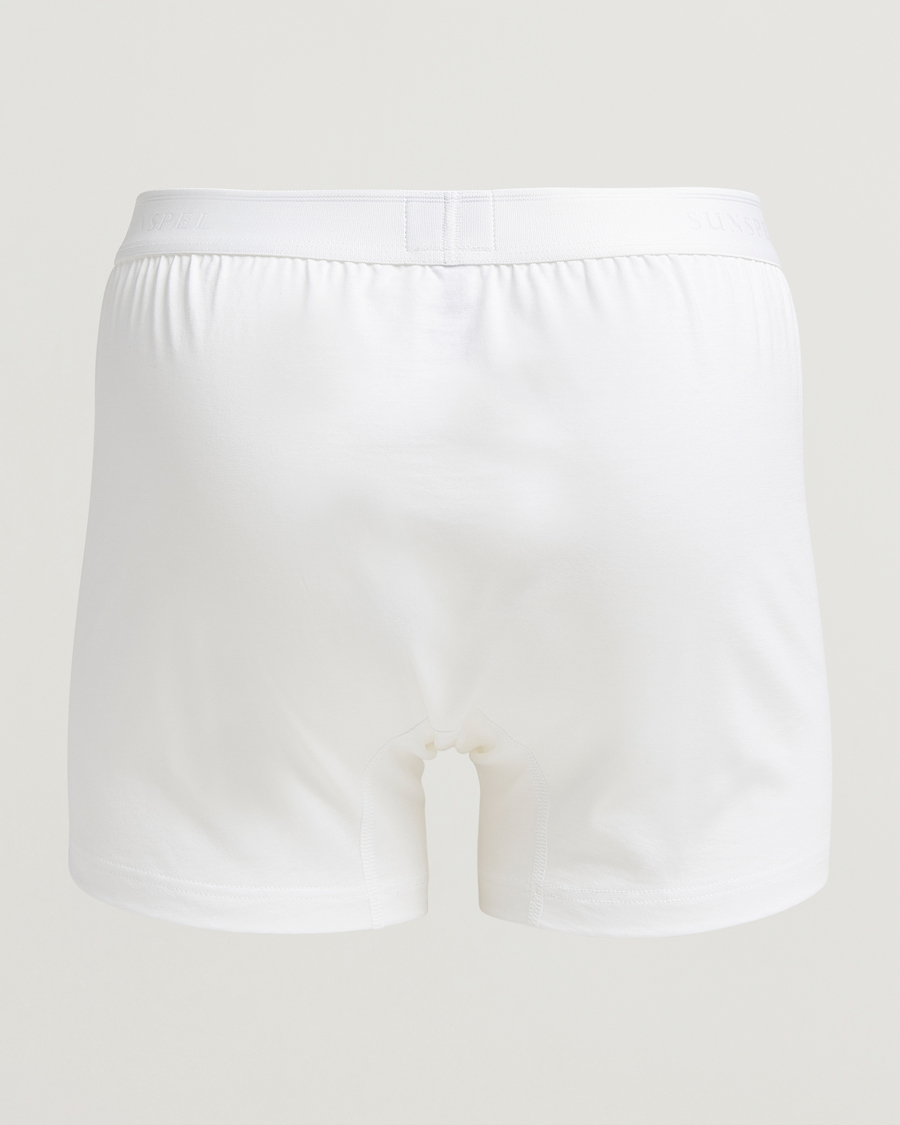 Men | Underwear & Socks | Sunspel | Superfine Two Button Cotton White