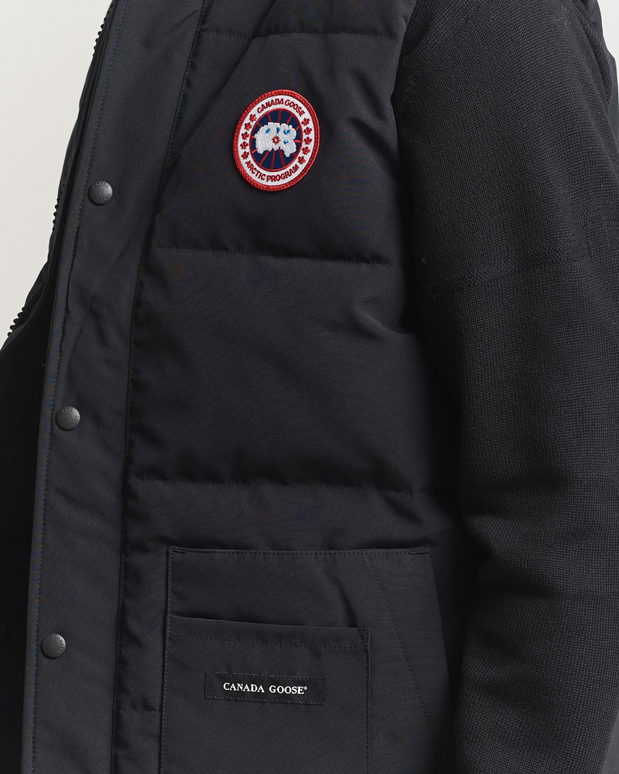 Men | Coats & Jackets | Canada Goose | Freestyle Vest Black