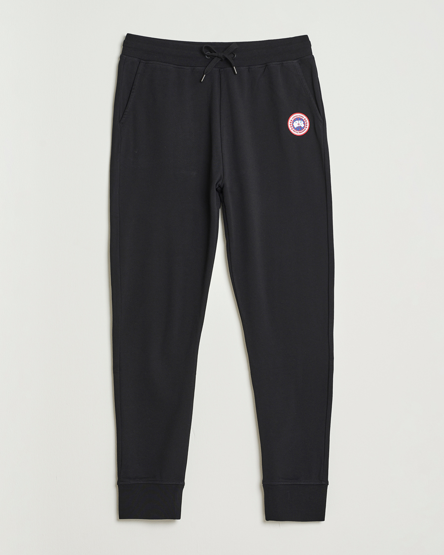 Men | Trousers | Canada Goose | Huron Sweatpants Black