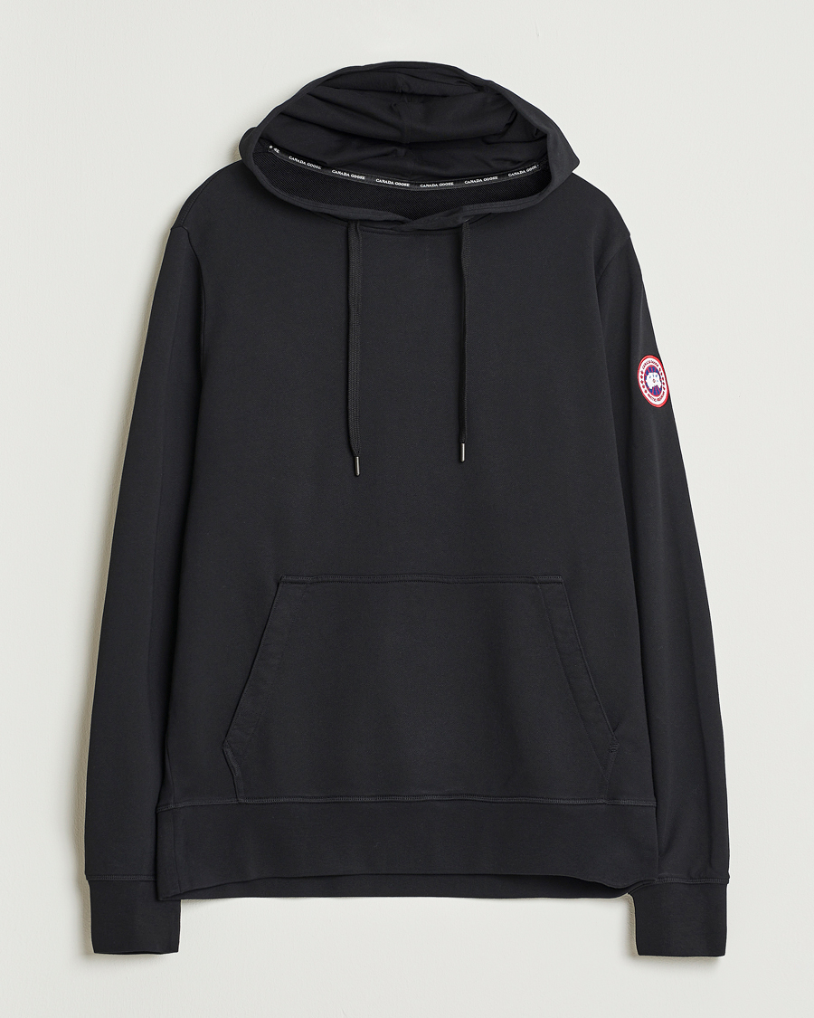 Men | Sweaters & Knitwear | Canada Goose | Huron Hoodie Black