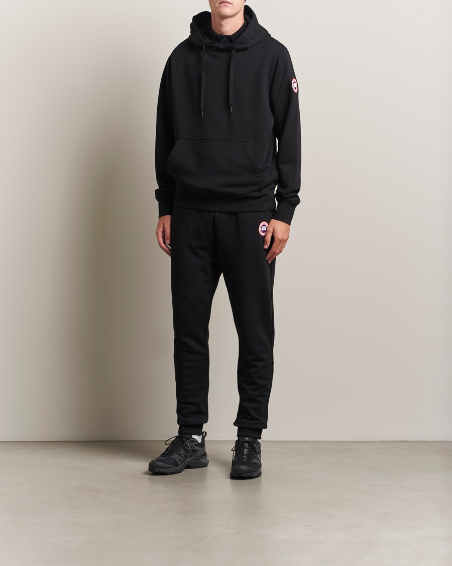Men | Sweaters & Knitwear | Canada Goose | Huron Hoodie Black