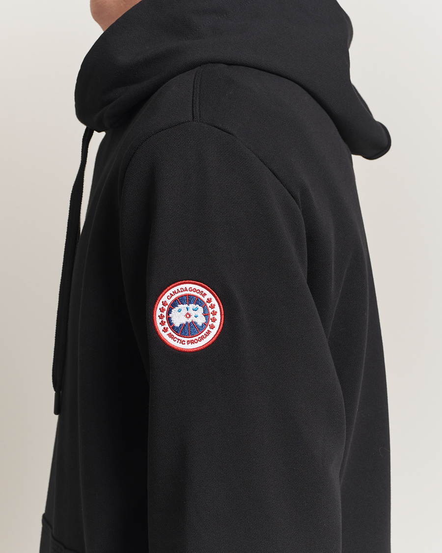Men | Sweaters & Knitwear | Canada Goose | Huron Hoodie Black