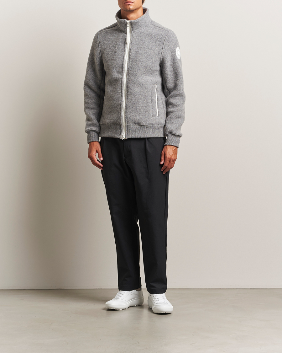 Men | Sweaters & Knitwear | Canada Goose | Lawson Fleece Jacket Greige