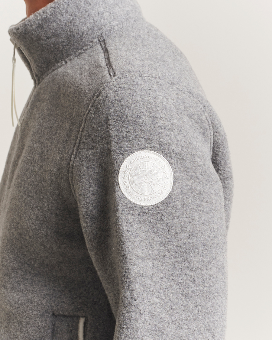 Men | Sweaters & Knitwear | Canada Goose | Lawson Fleece Jacket Greige