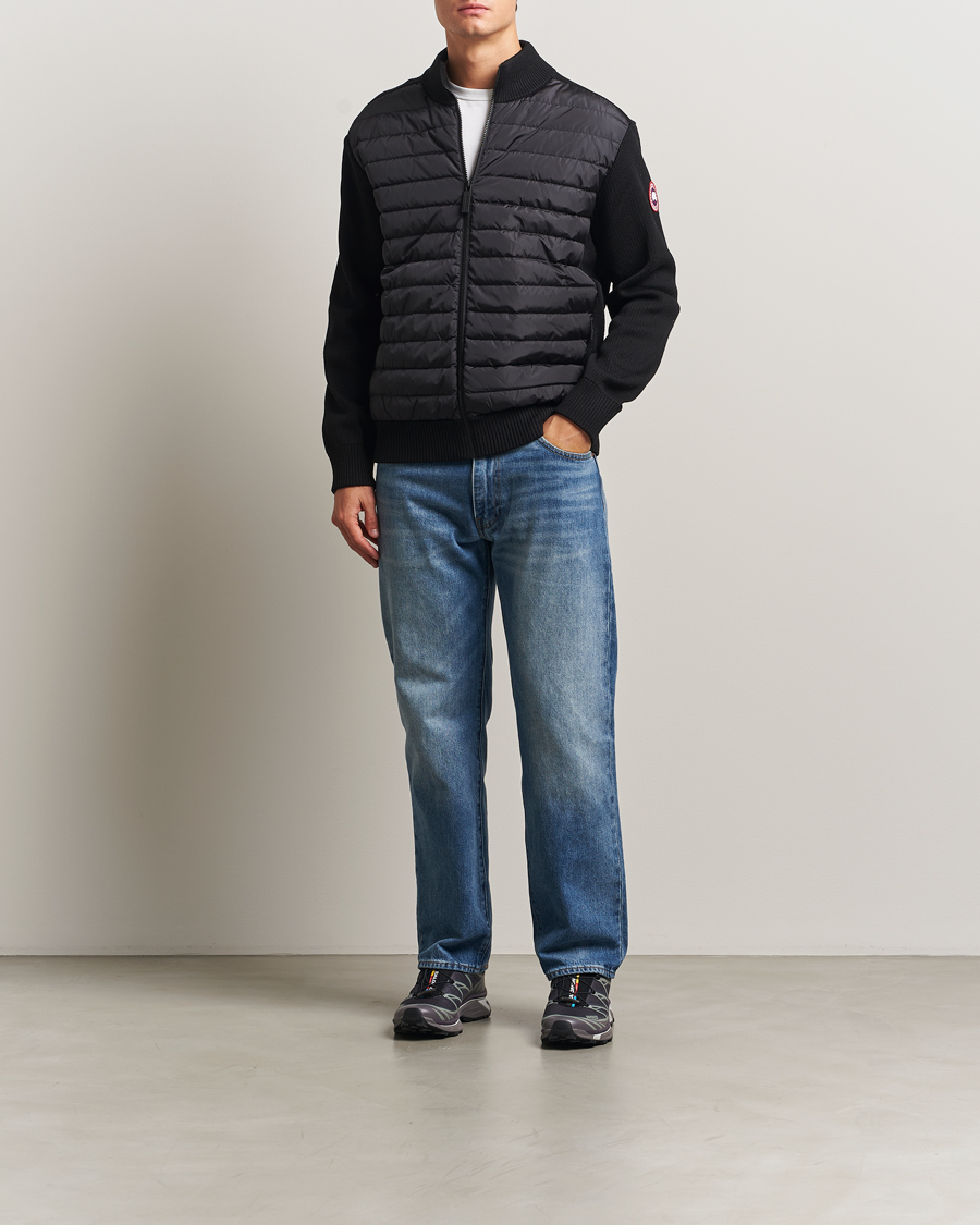Canada Goose Hybridge Knit Jacket Black at CareOfCarl.com