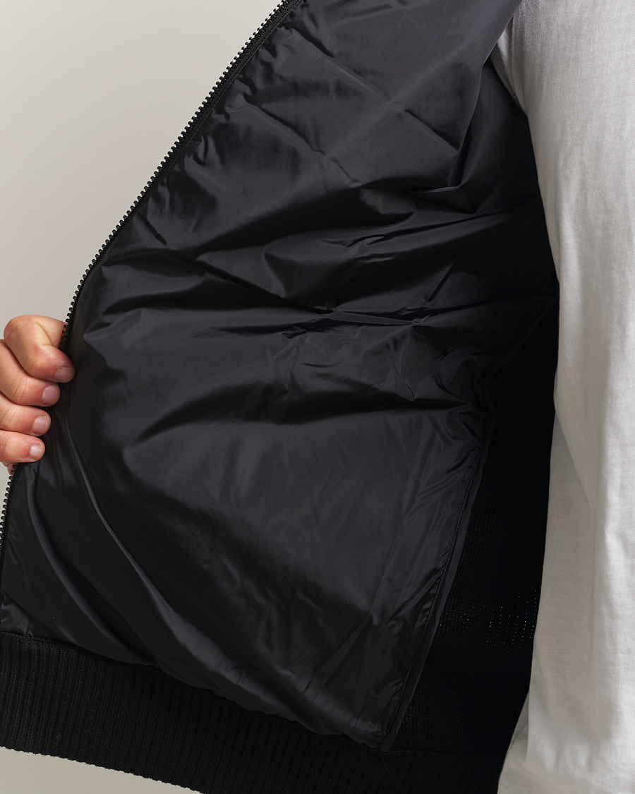 Men | Coats & Jackets | Canada Goose | Hybridge Knit Jacket Black