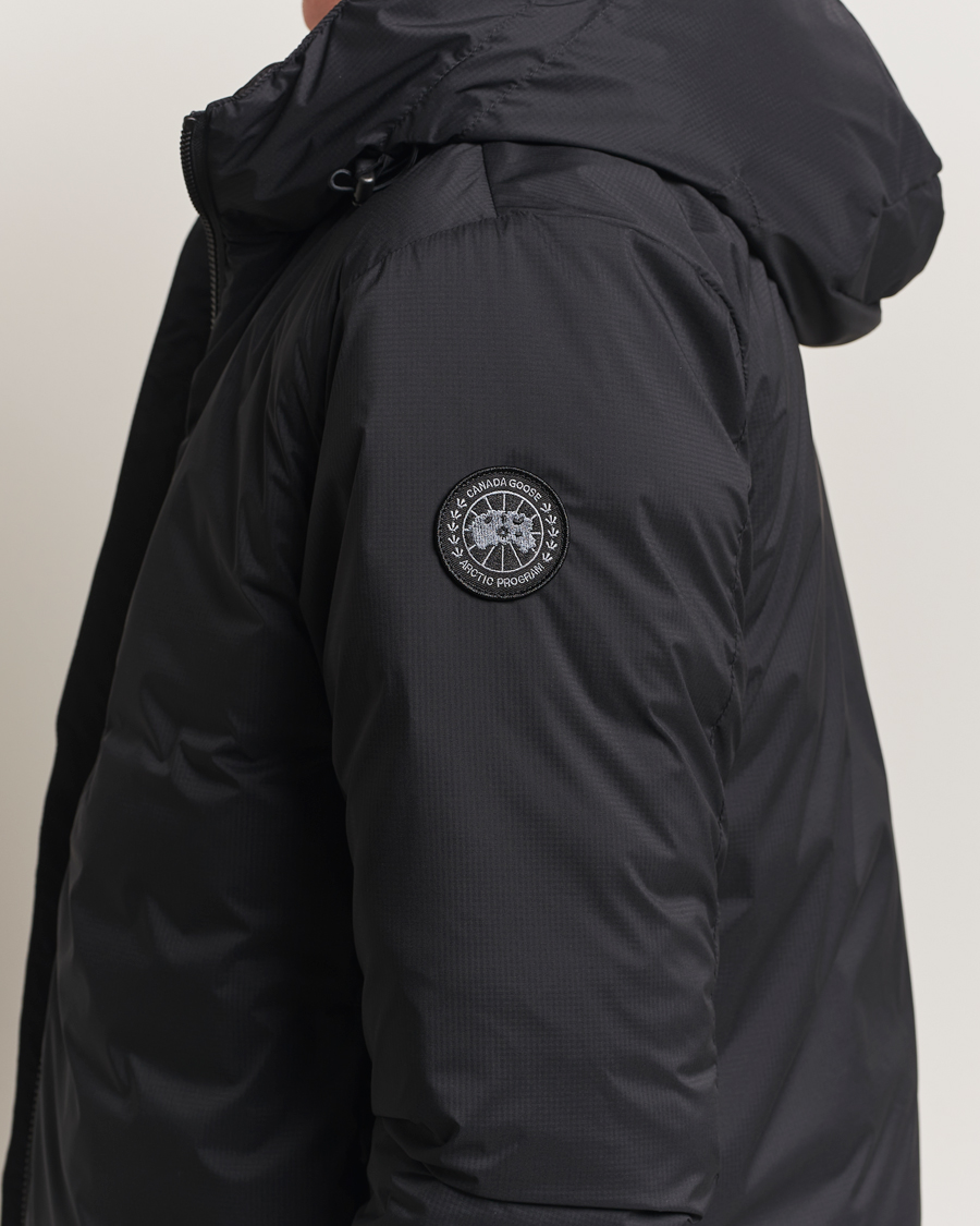 Men | Coats & Jackets | Canada Goose Black Label | Canada Goose BD Lodge Down Hoody Black
