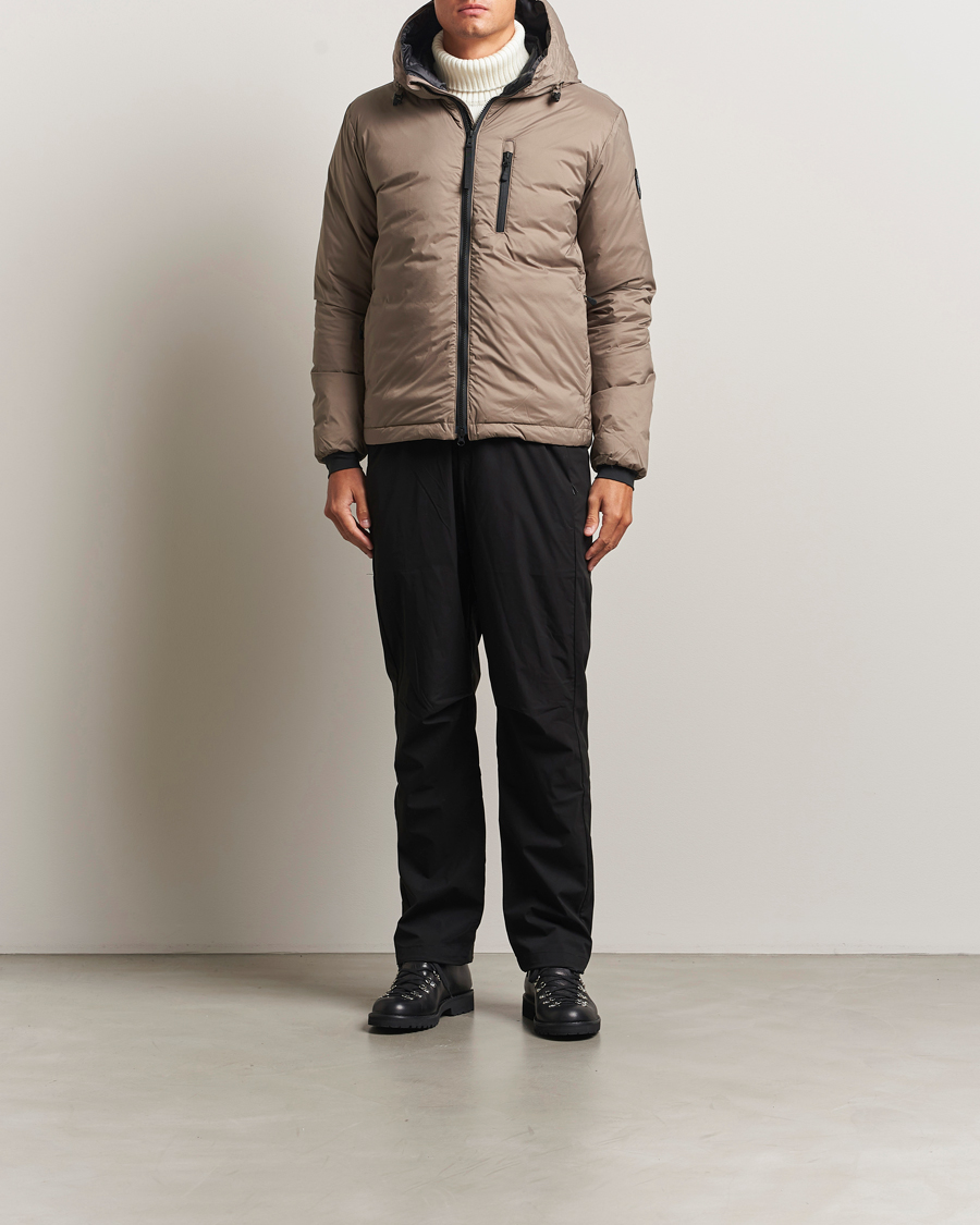Men | Coats & Jackets | Canada Goose Black Label | Lodge Hoody Taupe