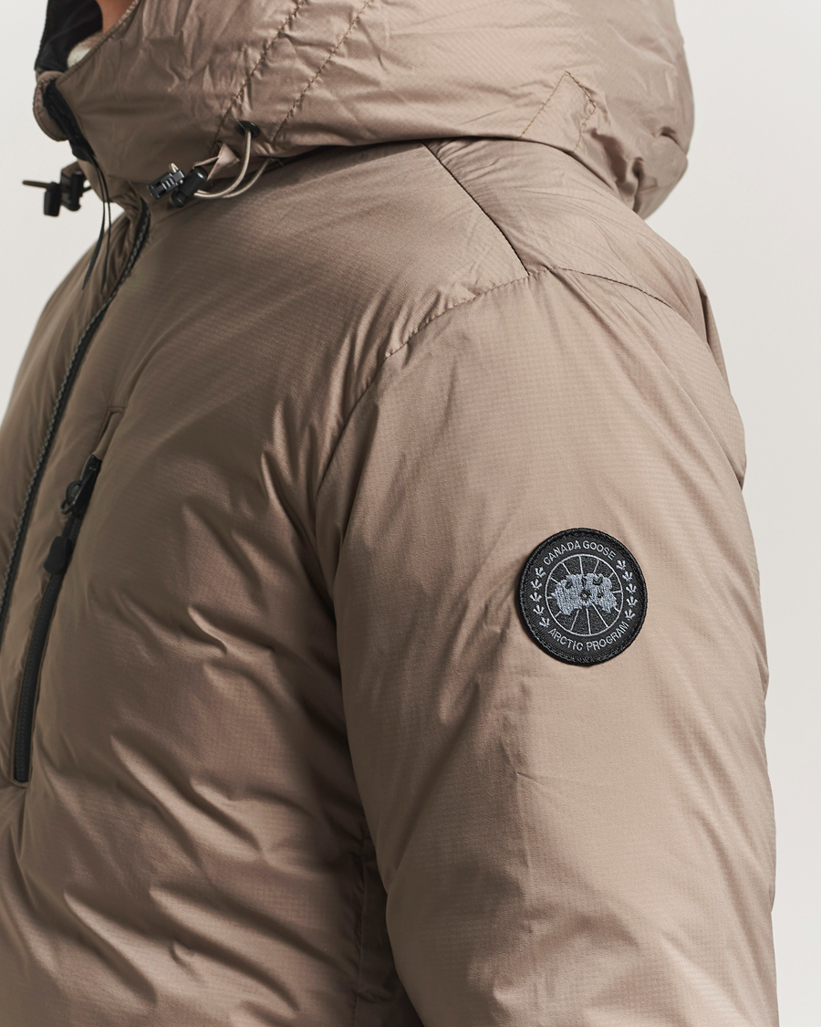 Men | Coats & Jackets | Canada Goose Black Label | Lodge Hoody Taupe