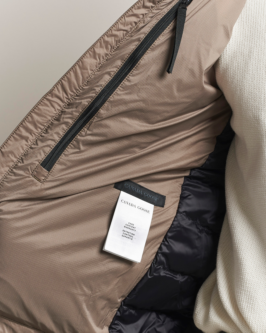 Men | Coats & Jackets | Canada Goose Black Label | Lodge Hoody Taupe