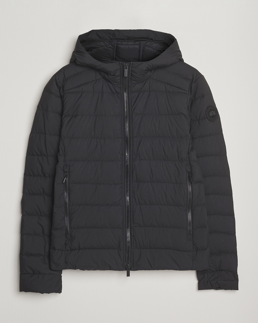 Men | Coats & Jackets | Canada Goose Black Label | Crofton Hoody Enduraluxe Black