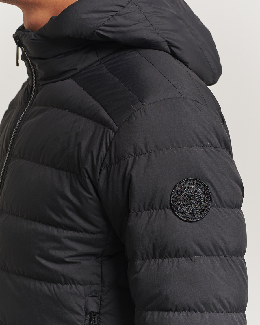 Men | Coats & Jackets | Canada Goose Black Label | Crofton Hoody Enduraluxe Black