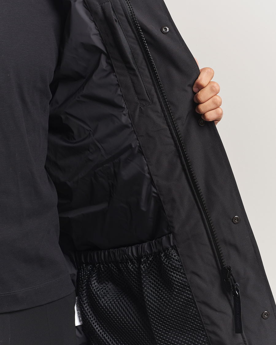 Men | Coats & Jackets | Canada Goose Black Label | Langford Parka Black