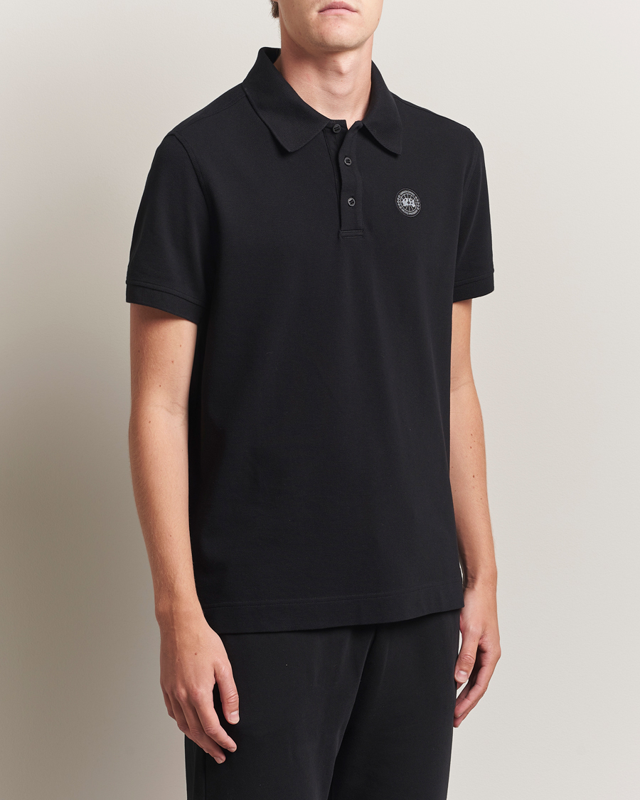 Canada Goose Black Label Beckley Polo Black at CareOfCarl.com