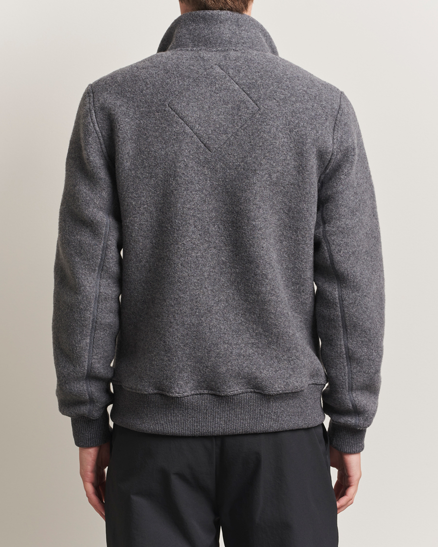 Men | Sweaters & Knitwear | Canada Goose Black Label | Lawson Fleece Jacket Quarry Grey