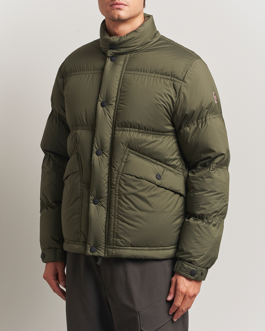 8 Moncler Genius Palm Angels Thompson Down Jacket Green at
