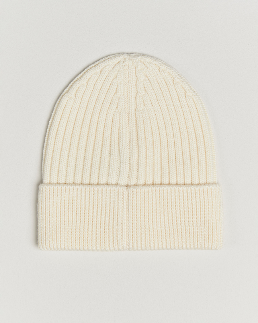 Men | Moncler Grenoble Rib Wool Beanie Off White | Moncler Grenoble | Rib Wool Beanie Off White