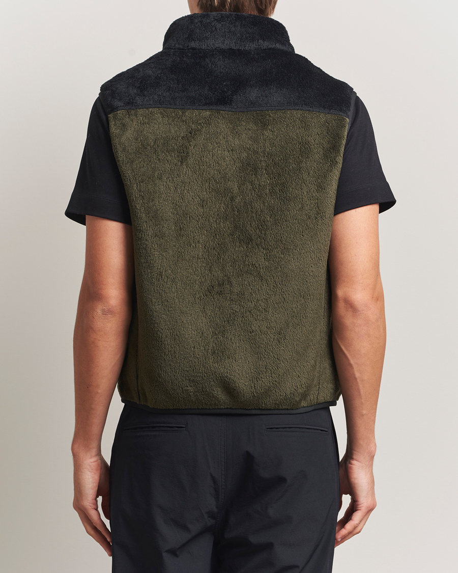 Men | Gilets | Moncler Grenoble | Insulated Fleece Vest Forest Green