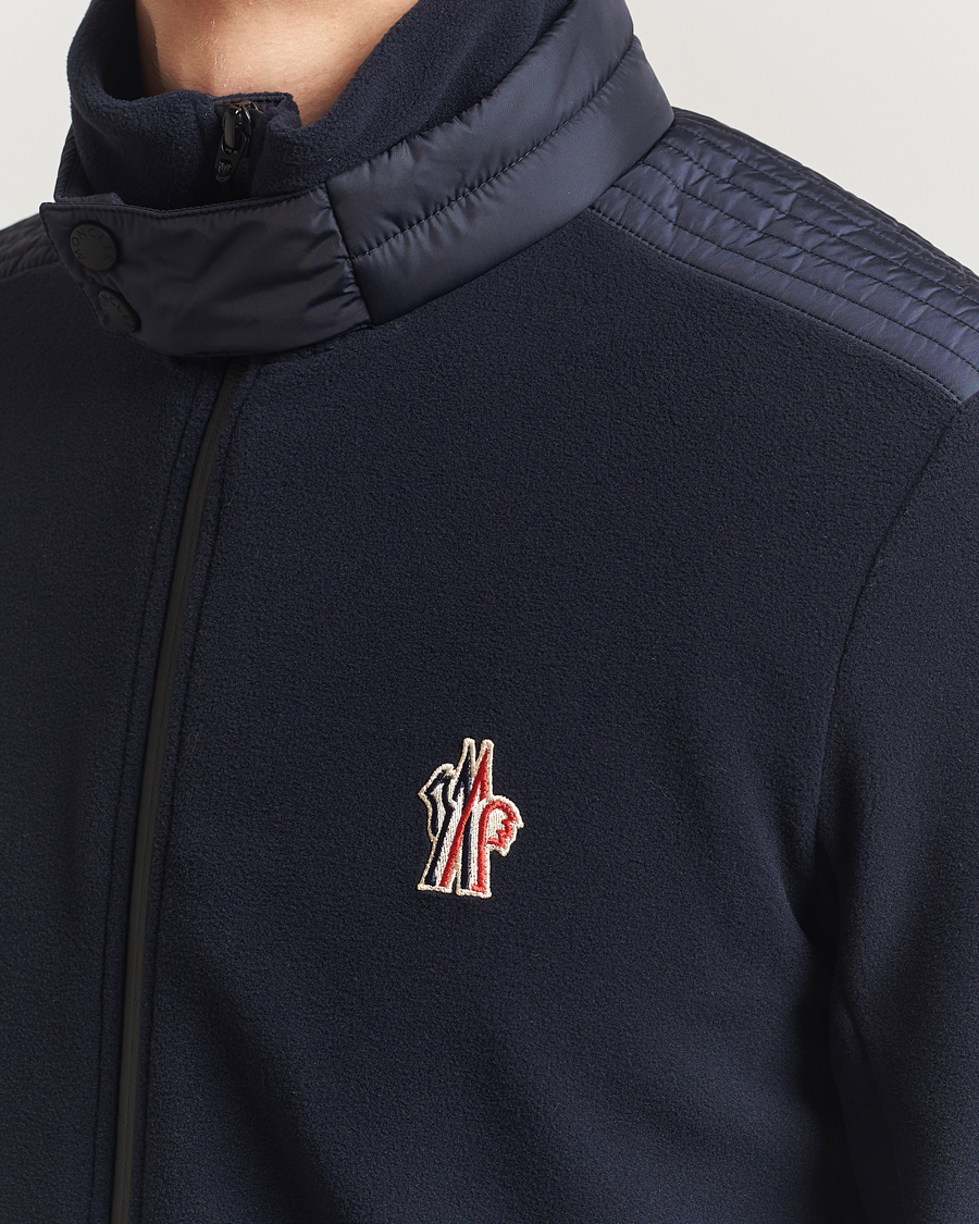 Men | Sweaters & Knitwear | Moncler Grenoble | Full Zip Cardigan Navy