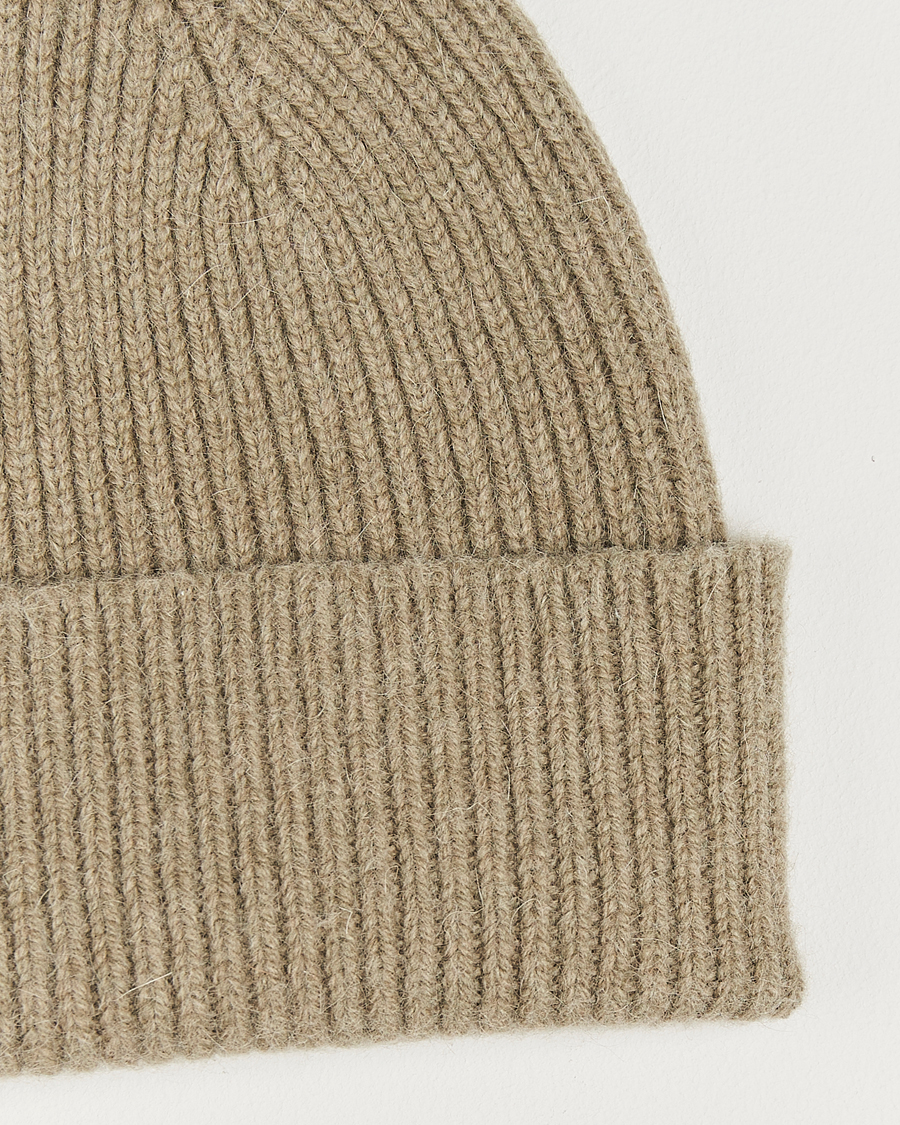Men | Beanies | Le Bonnet | Lambswool/Caregora Beanie Clay