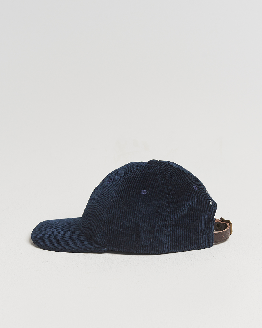 Men | Hats & Caps | Polo Ralph Lauren | Corduroy Cap Aviator Navy