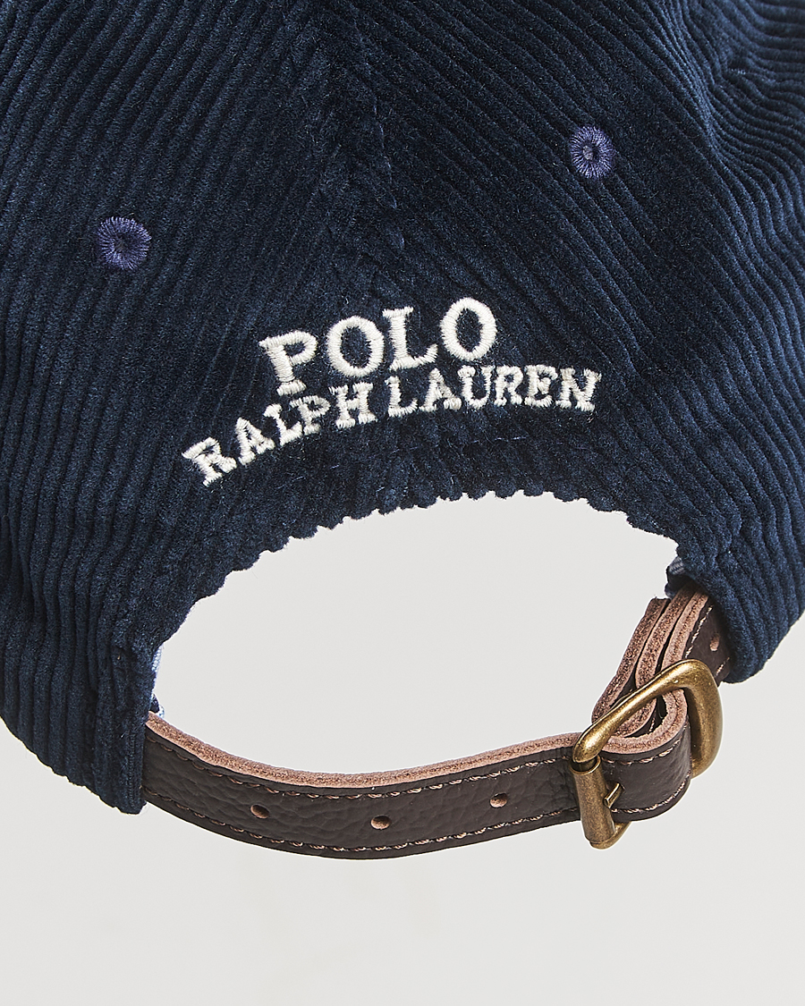 Men | Hats & Caps | Polo Ralph Lauren | Corduroy Cap Aviator Navy