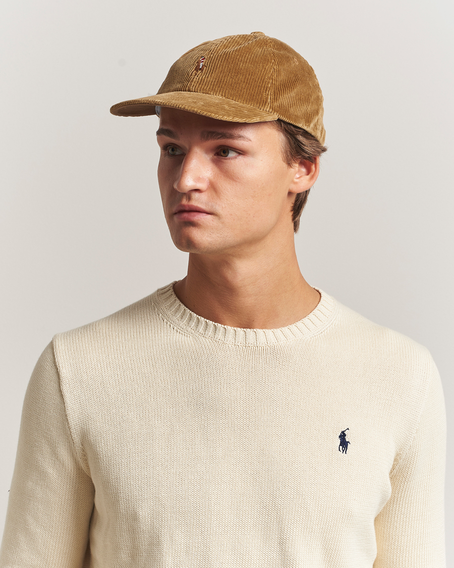 Polo Ralph Lauren Corduroy Cap Dispatch Tan at CareOfCarl.com