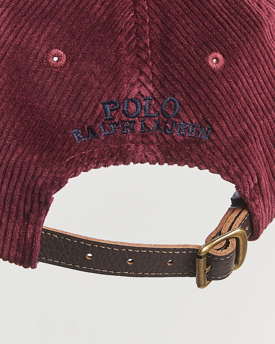 Men | Polo Ralph Lauren Corduroy Cap Rich Ruby | Polo Ralph Lauren | Corduroy Cap Rich Ruby