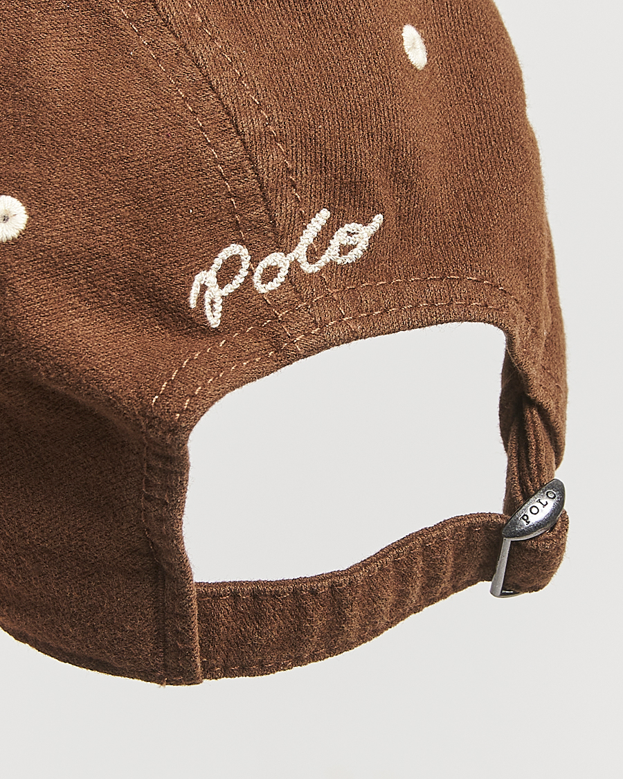 Polo Ralph Lauren Baseball Cap Chocolate Mousse at CareOfCarl.com