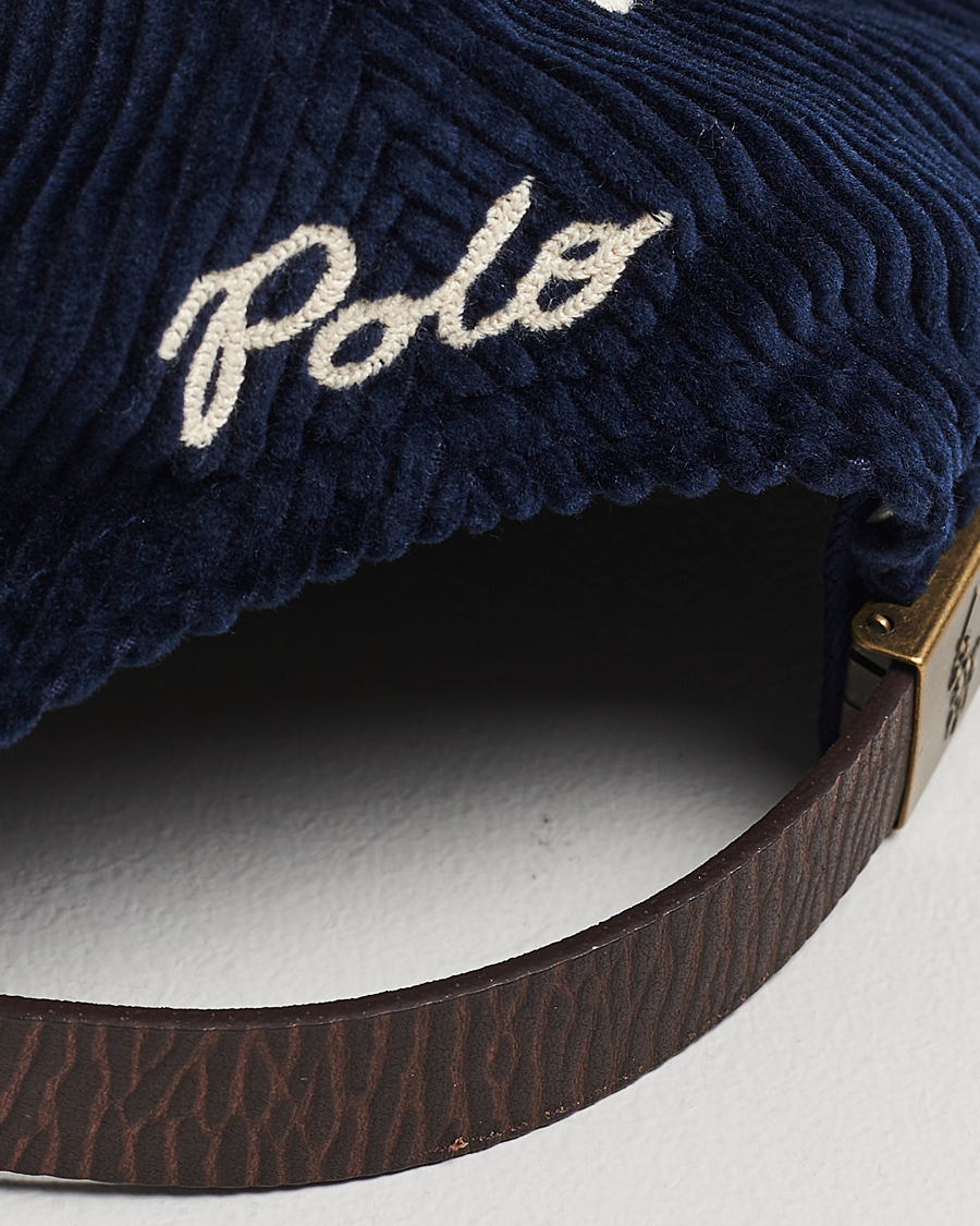 Men | Hats & Caps | Polo Ralph Lauren | Polo Ralph LaurenNY Cord CapHunter Navy