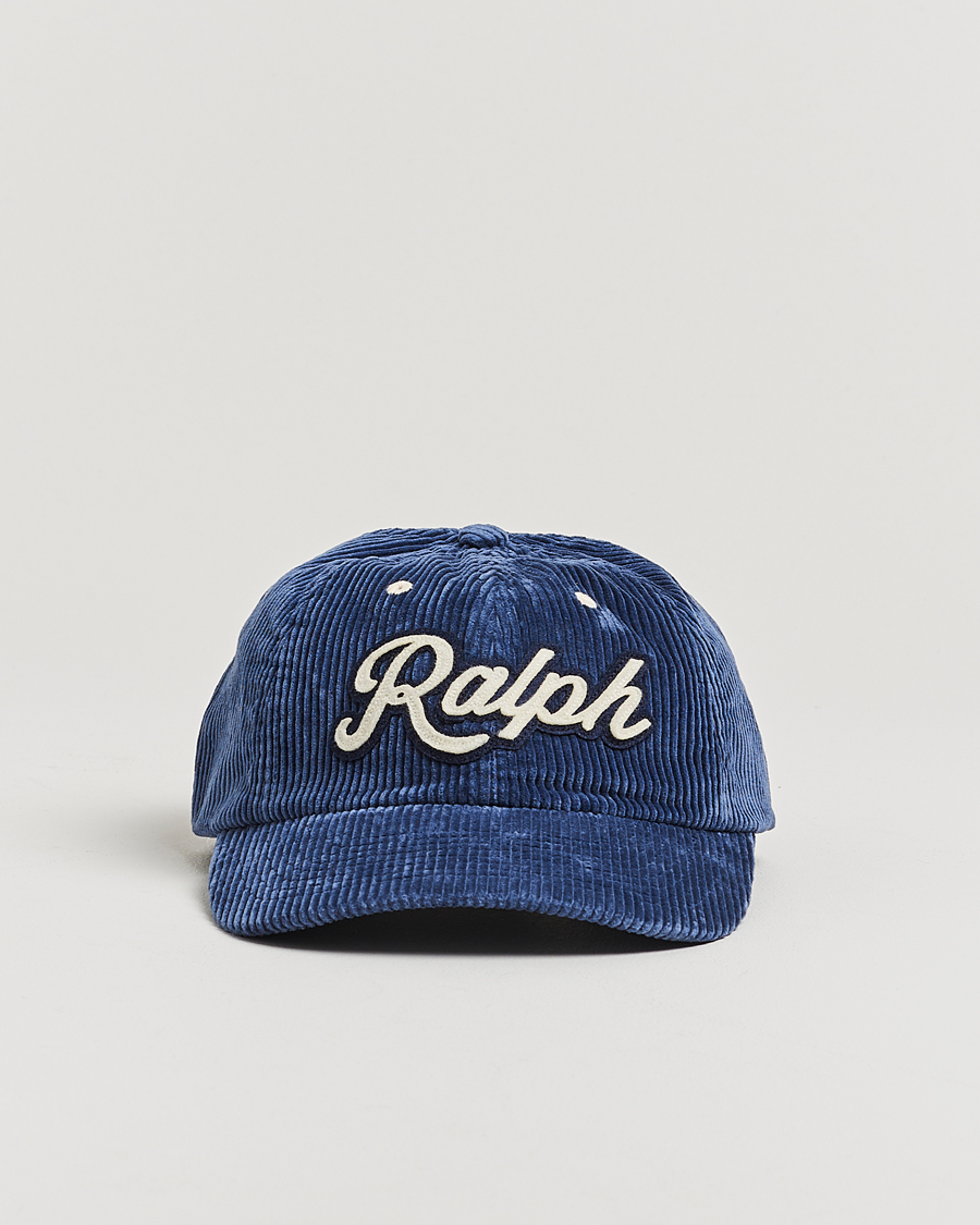 Men | Hats & Caps | Polo Ralph Lauren | Retro Corduroy Cap Boston Navy