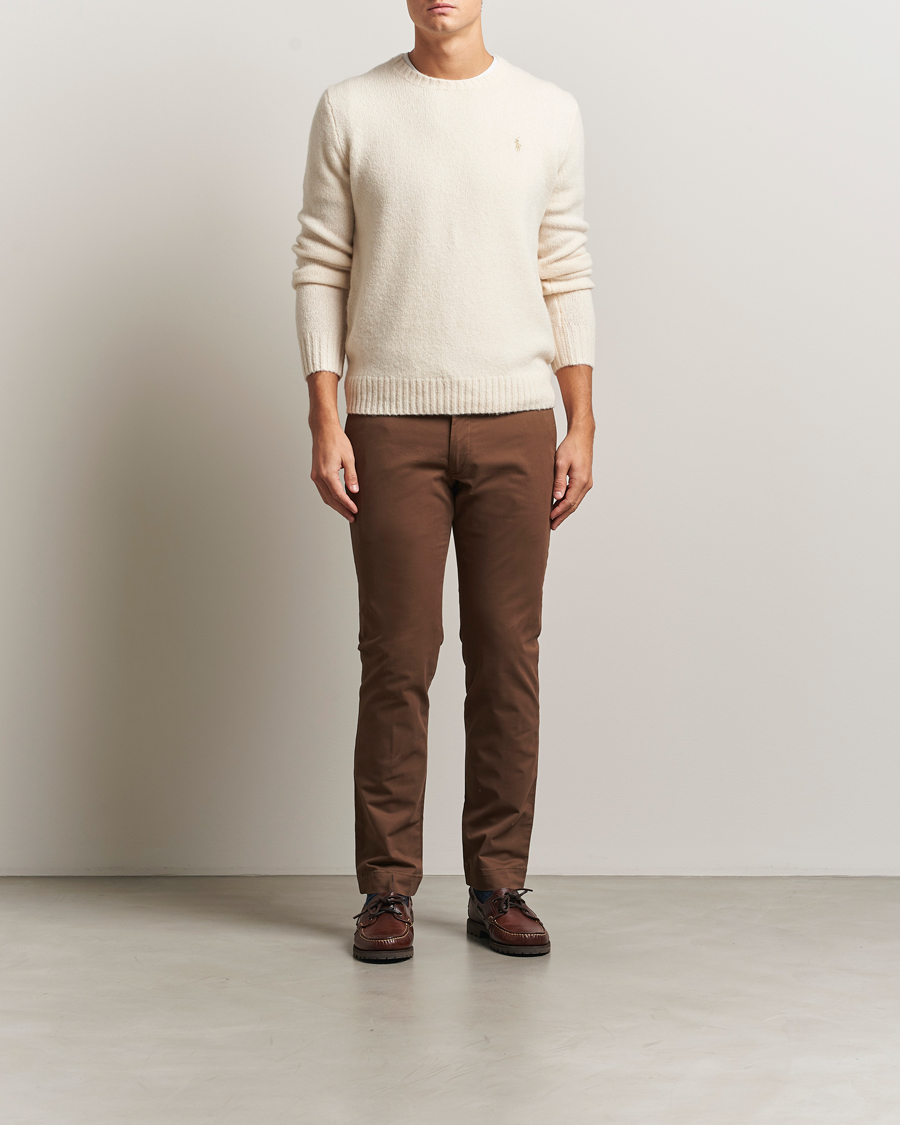 Men | Trousers | Polo Ralph Lauren | Hudson Slim Fit Stretch Chinos Chestnut