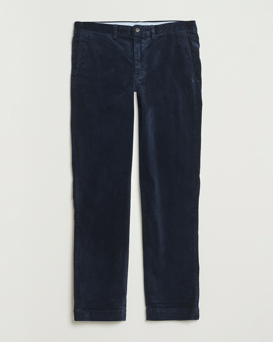 Men | Trousers | Polo Ralph Lauren | Bedford Corduroy 5-Pocket Pants Aviator Navy