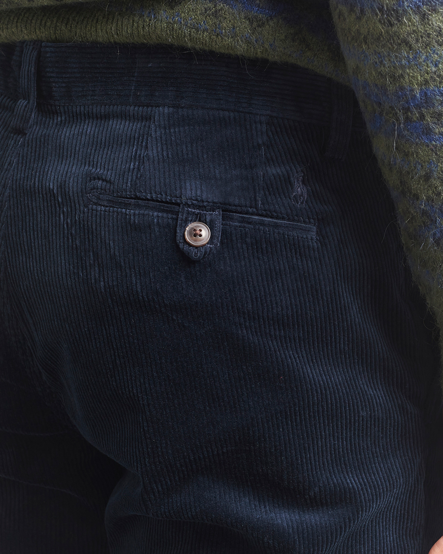 Men | Trousers | Polo Ralph Lauren | Bedford Corduroy 5-Pocket Pants Aviator Navy