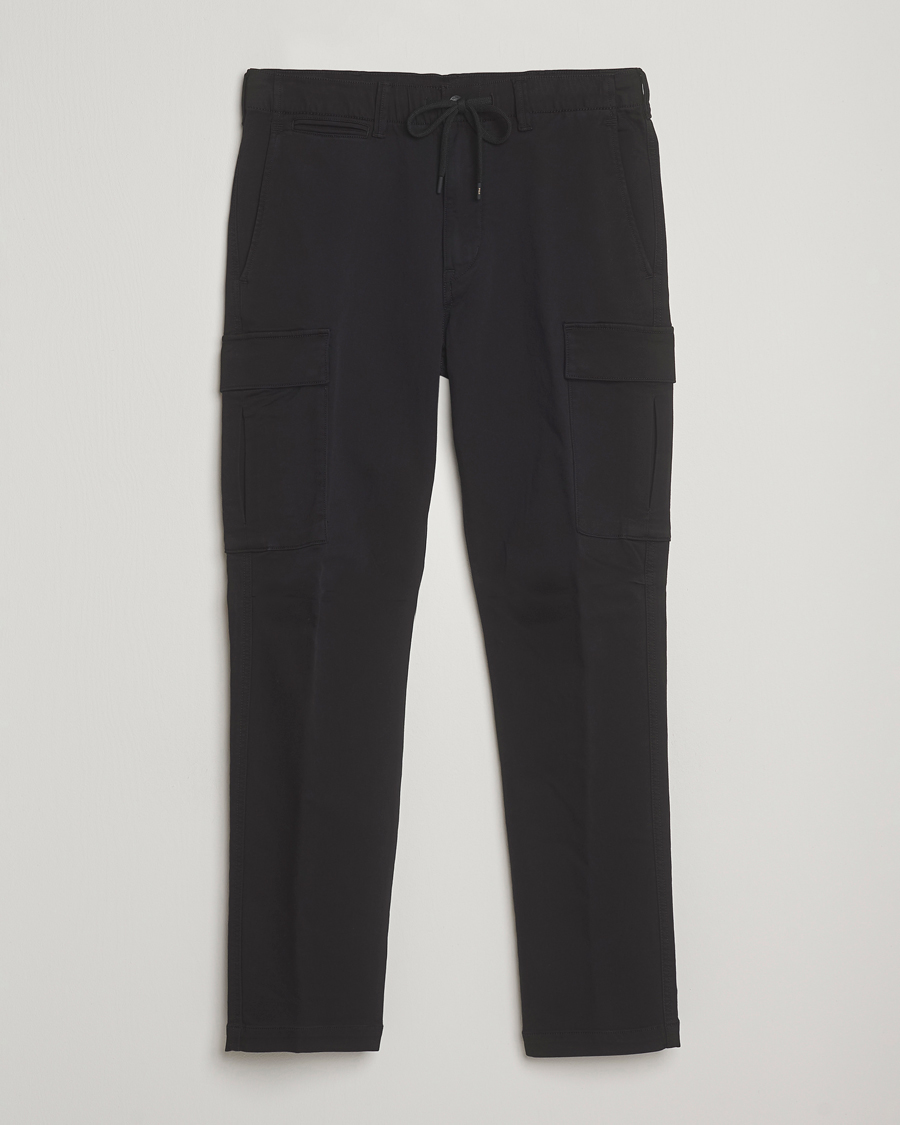 Men | Trousers | Polo Ralph Lauren | Knit Like Cargo Pants Polo Black