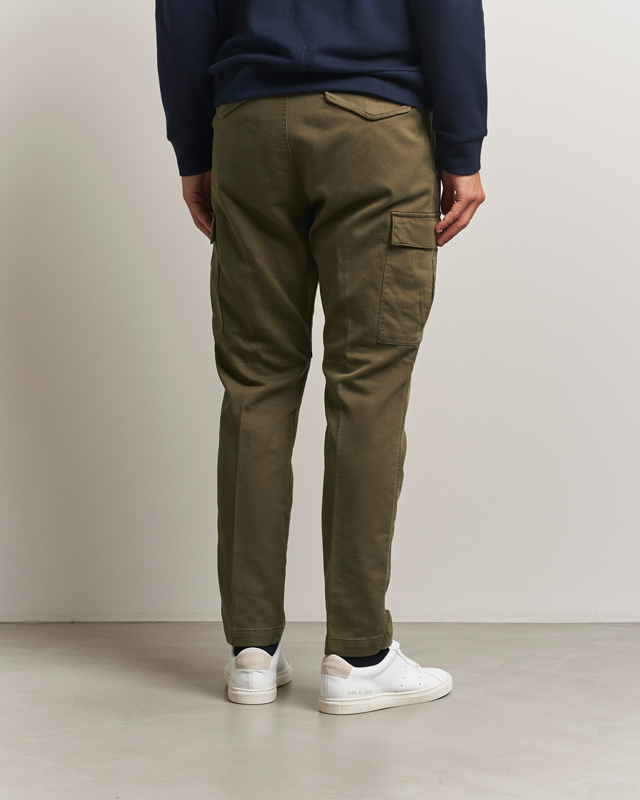 Men | Trousers | Polo Ralph Lauren | Knit Like Cargo Pants Canopy Olive