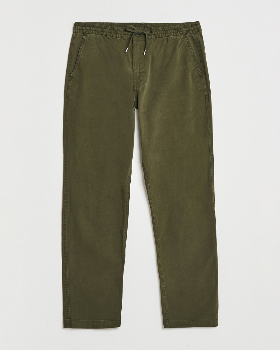 Men | Trousers | Polo Ralph Lauren | Prepster Stretch Twill Pants Company Olive
